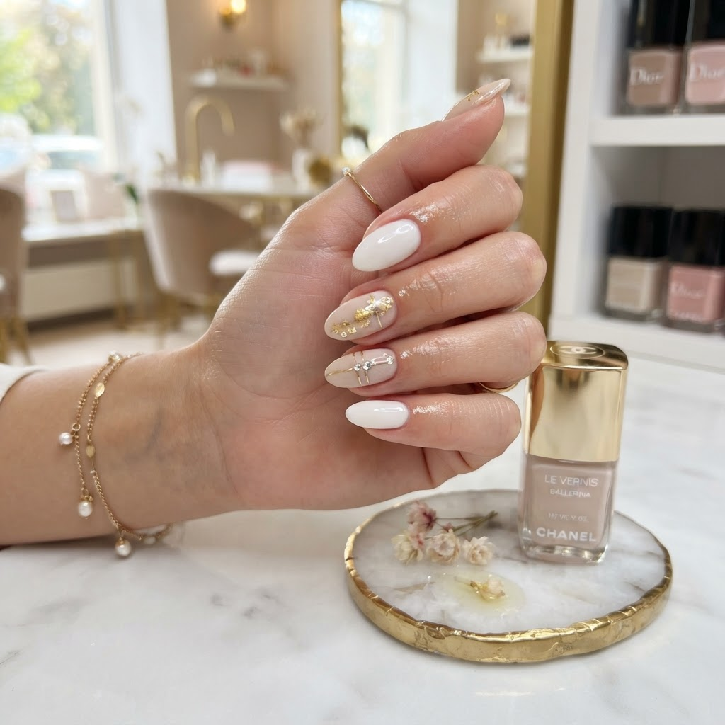 Elegant nail art design